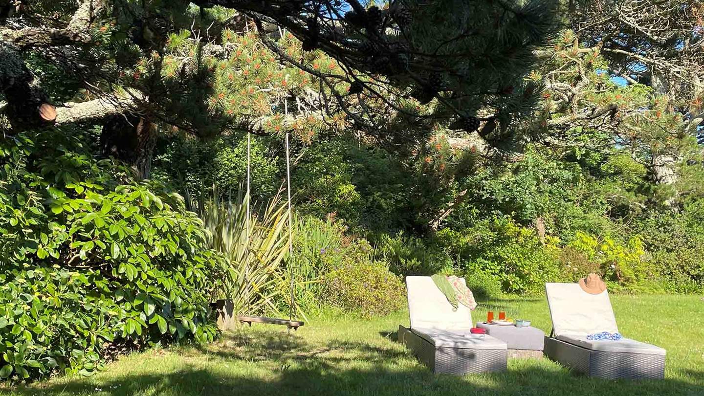 Unwind on the sun loungers after a day of exploring...