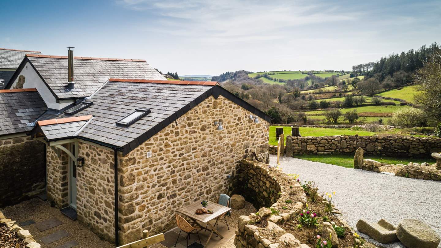 The beautiful stonework adds character and charm