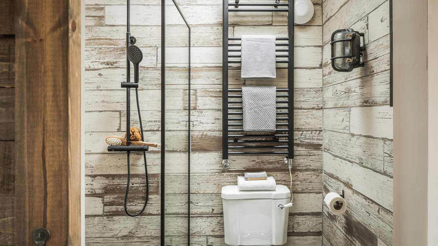 Whilst there's a shower to wake you up in the morning too