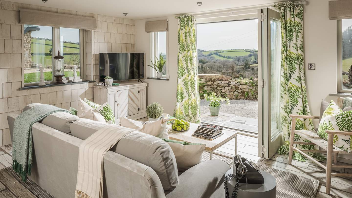 We just love the botanical theme used throughout