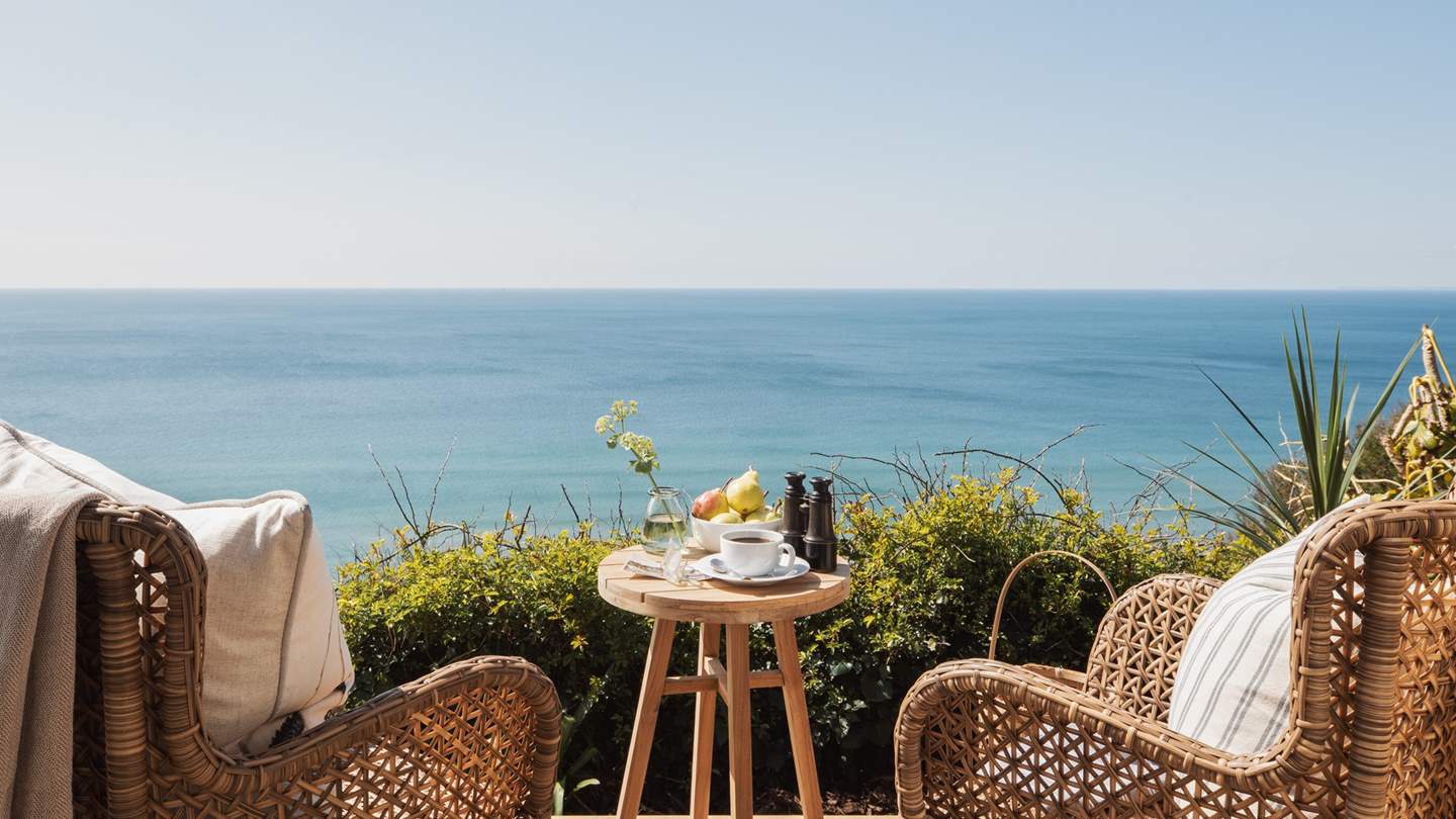 While away sunny afternoons listening to nothing but the distant sea