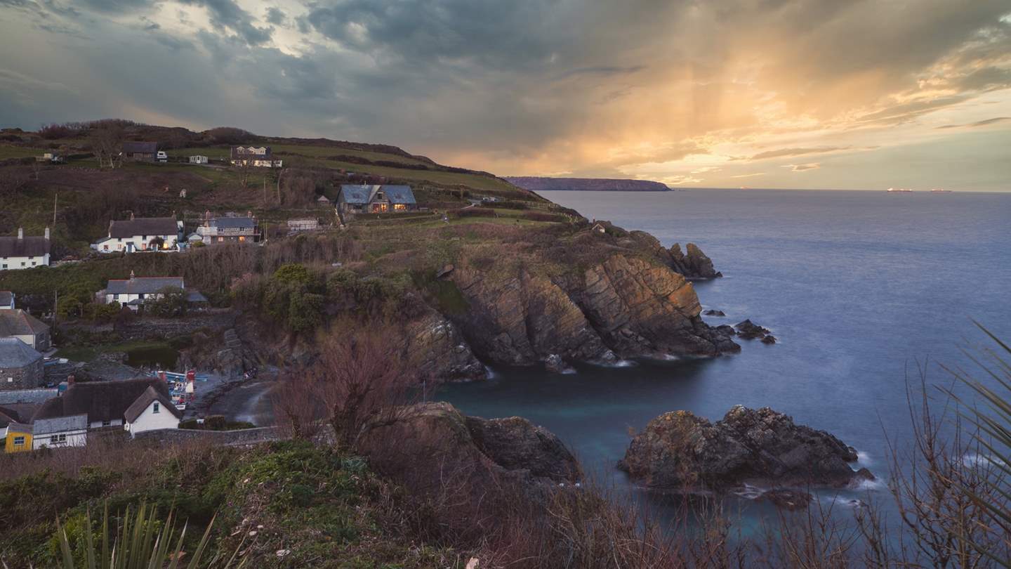 Sunset over Cadgwith