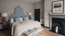 Uncover two exquisite bedroom spaces, each with their own en suite