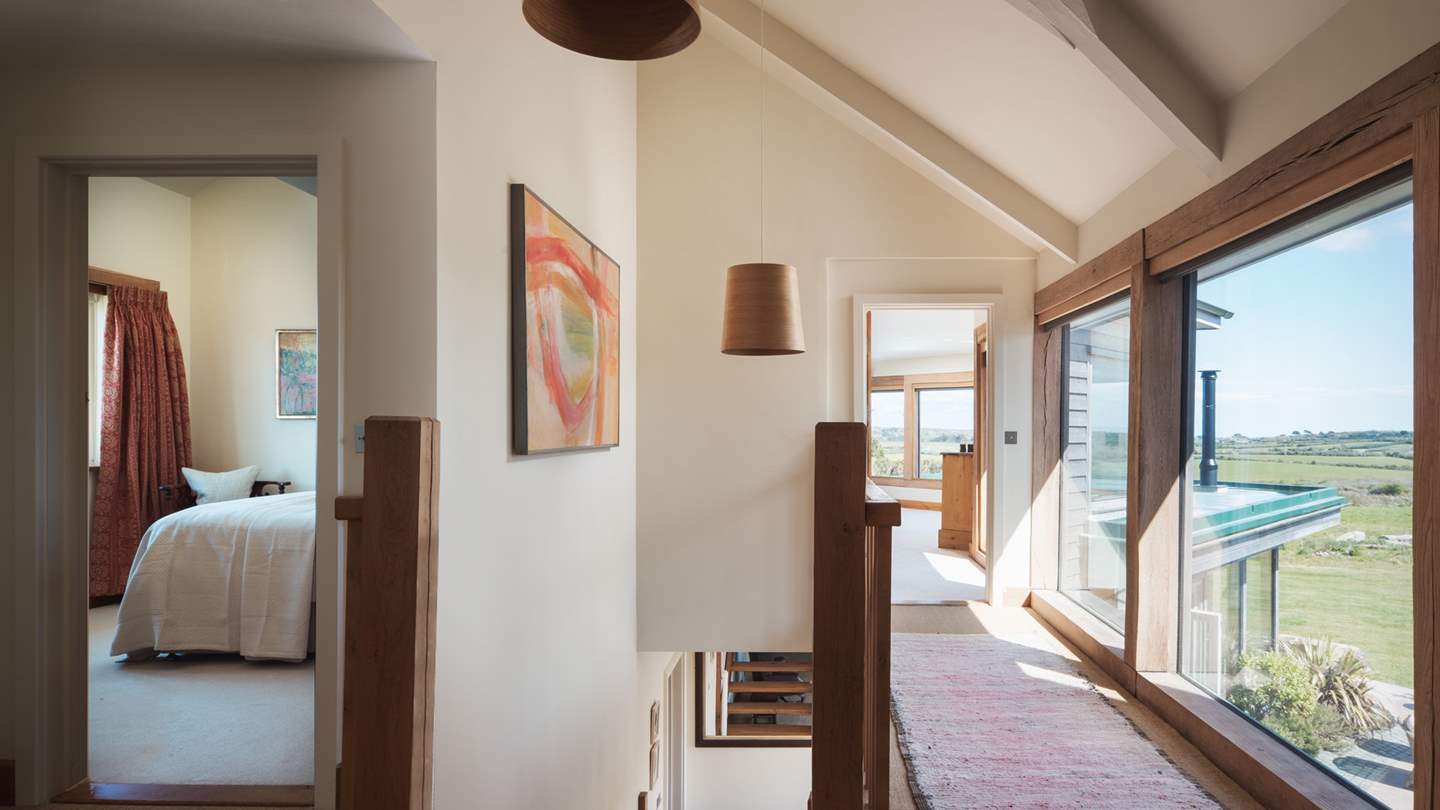 Situated at the other end of the first floor lies the stunning, spacious guest en suite with its own entrance hall