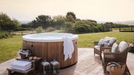 Velansaga has the dreamy addition of a hot tub 