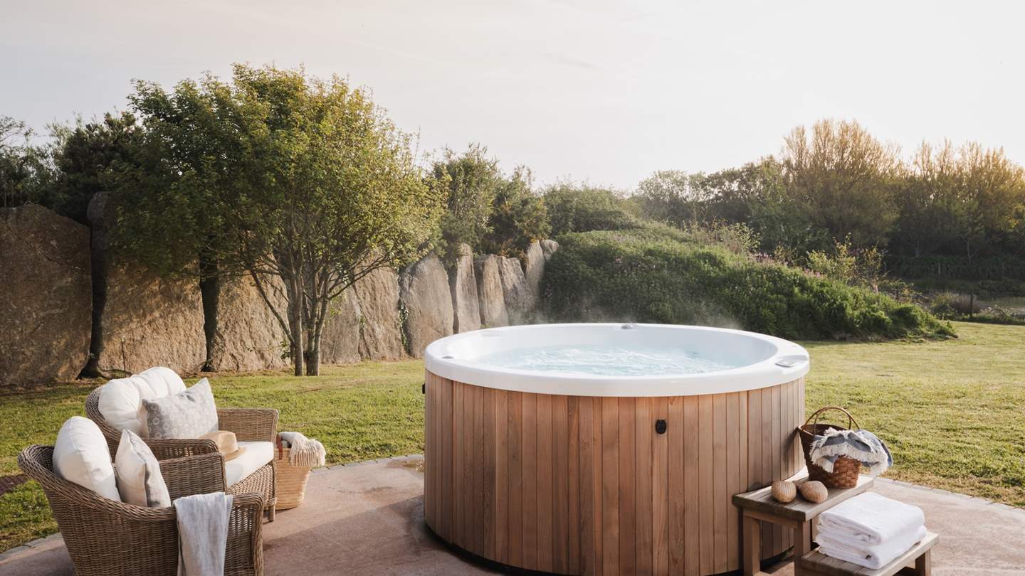 The perfect spot to unwind with a glass in hand under the stars