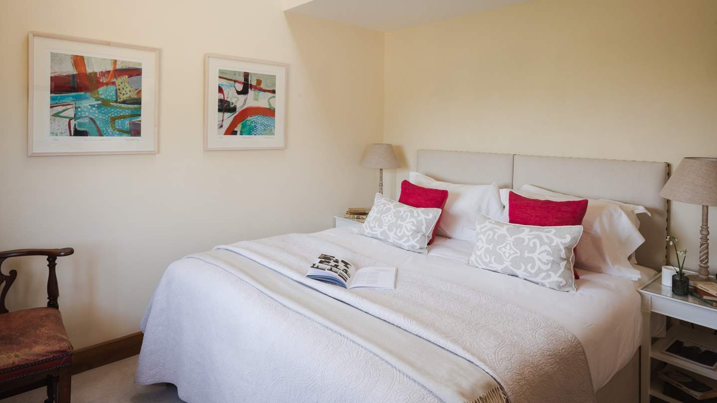 Light and airy, this is a beautifully cosy room for a blissful repose