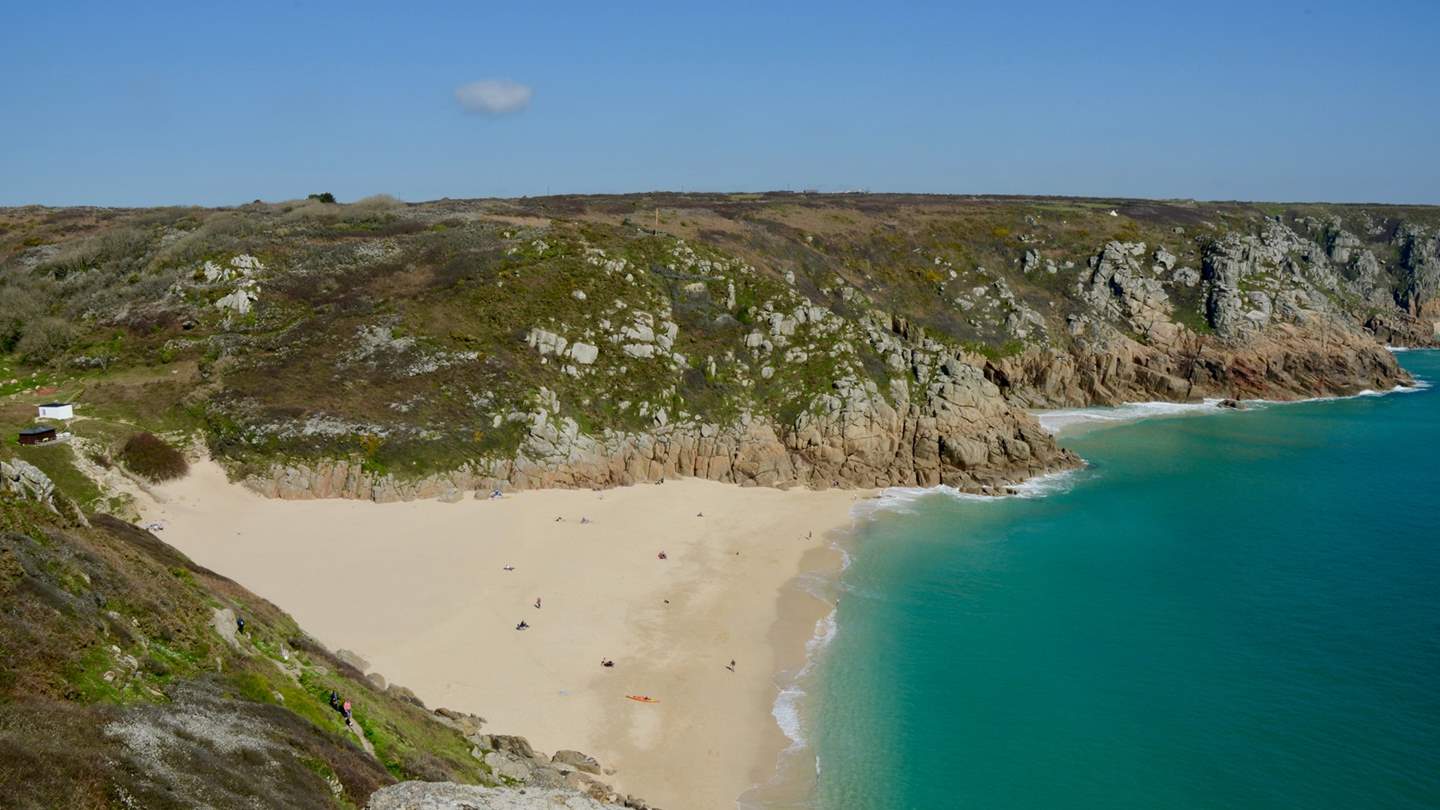 No trip to the far west would be complete without sun-kissed days at Porthcurno Beach