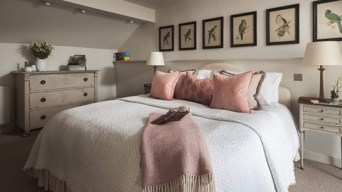 Pastourelle has stunning artwork throughout, we just love these vintage bird pictures