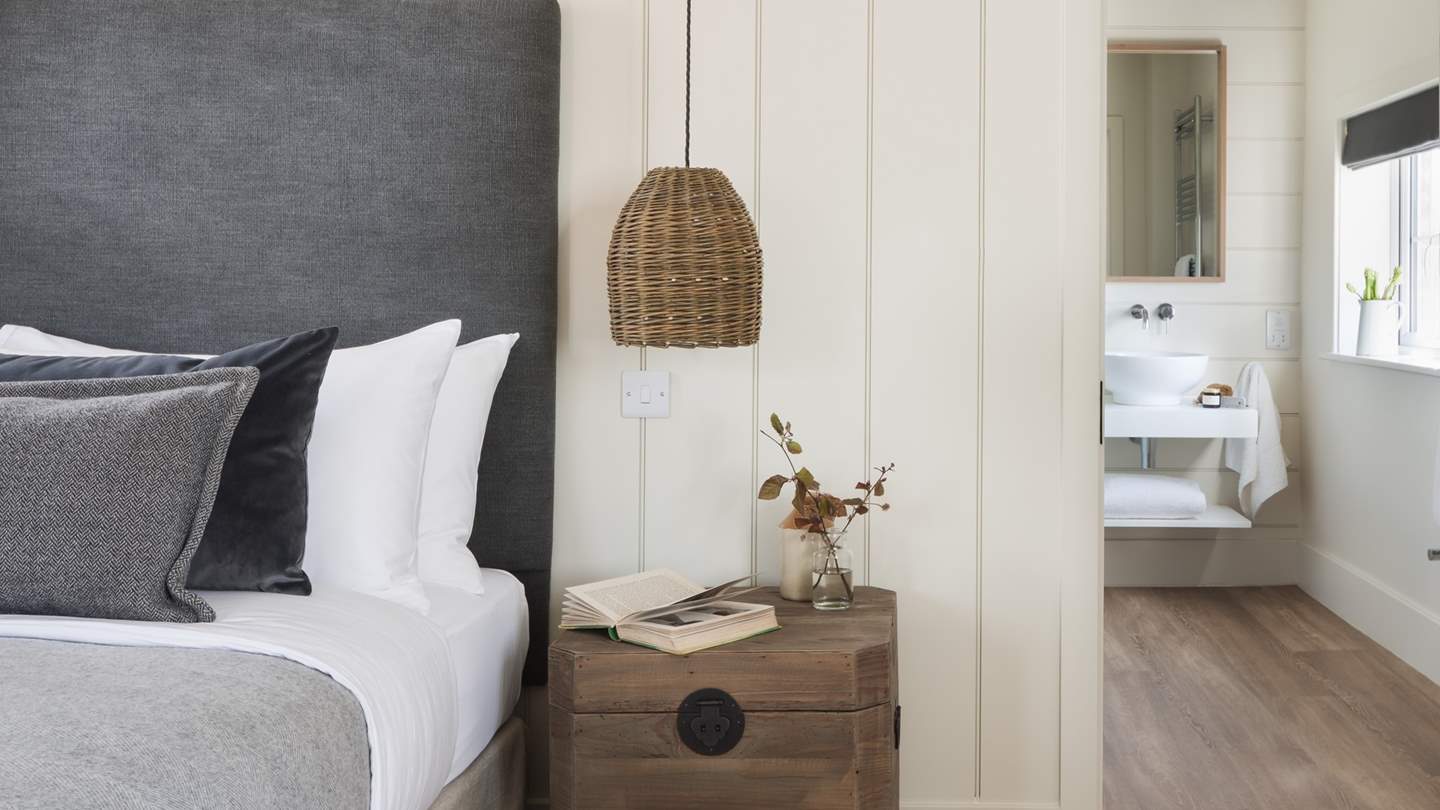 The en suite is handily close by