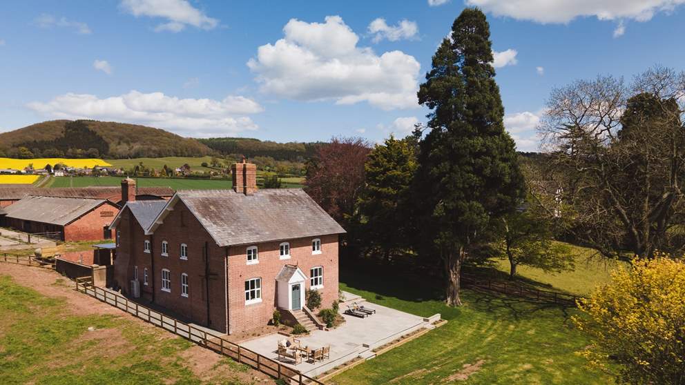 Enjoy boutique luxury at Brick House Farm Hereford.