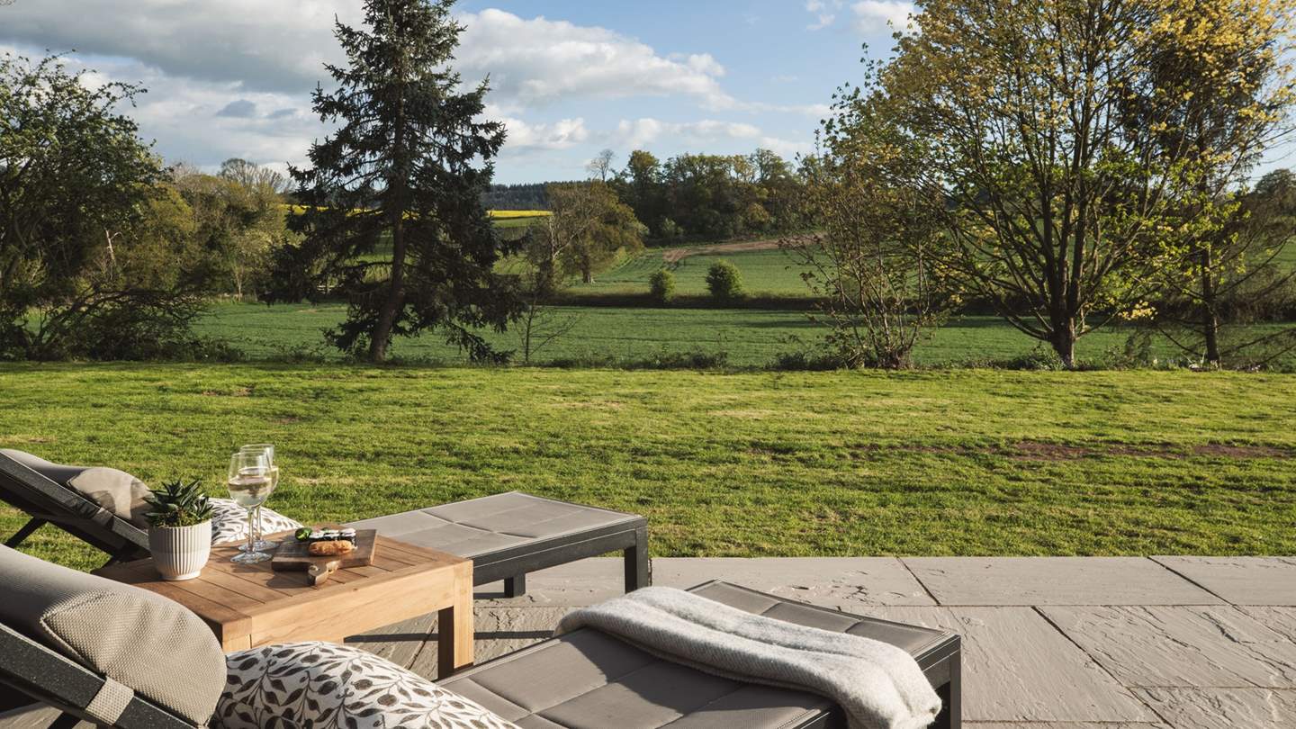 The breath-taking views from the loungers