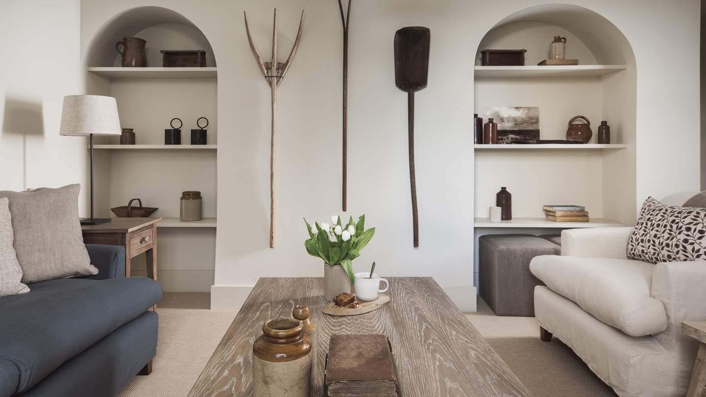 The muted, natural tones used throughout encourage a real sense of peace