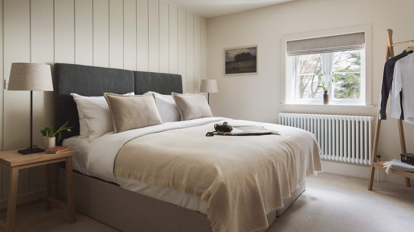 'Willow' comes with a clothes rail and chest of drawers to stow clothes away