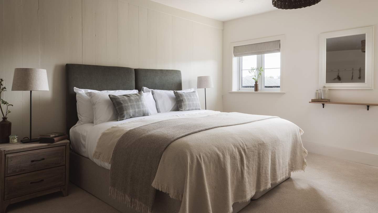 'Walnut' is another zip and link bed, meaning it can be twin beds or a super king sized bed