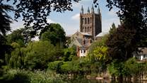 Wonderful Hereford with its beautiful cathedral is well worth a visit