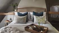 With luxurious linens, throws and cushions, you're guaranteed a blissful nights' sleep