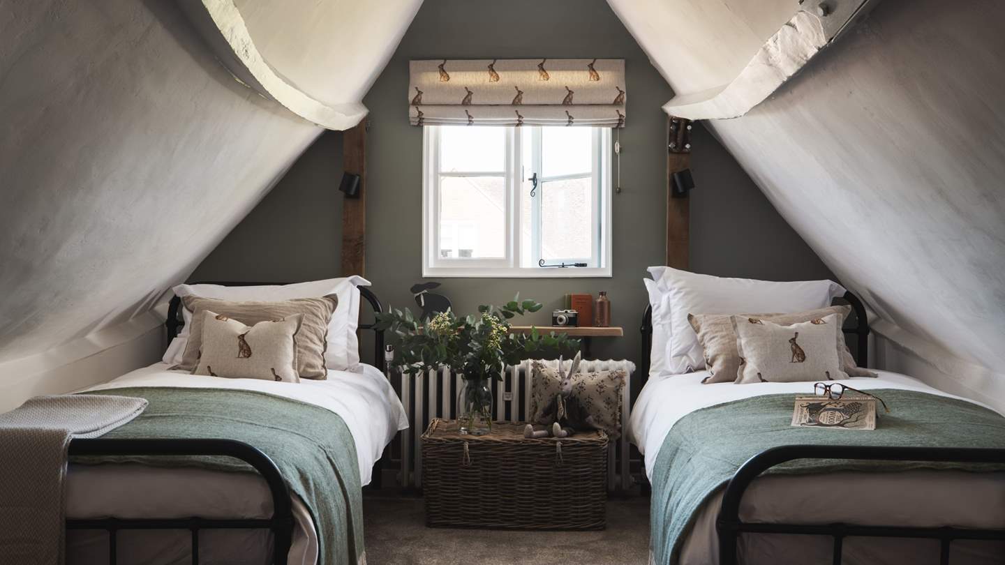 How cute! We just adore the twin bedroom, perfect for little ones or friends staying together