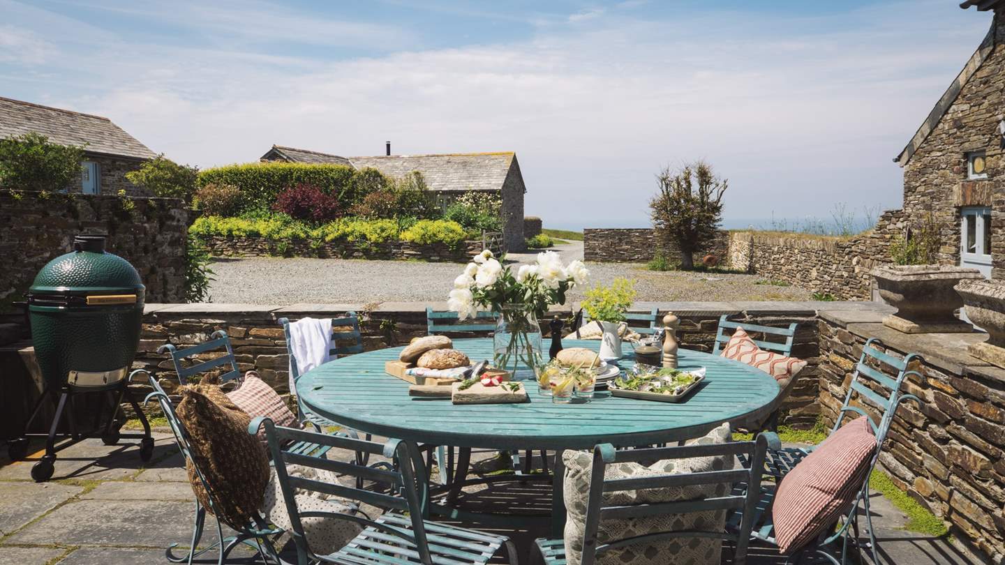 The front terrace - the perfect spot for alfresco meals