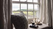 Wonderful sea views from the master bedroom