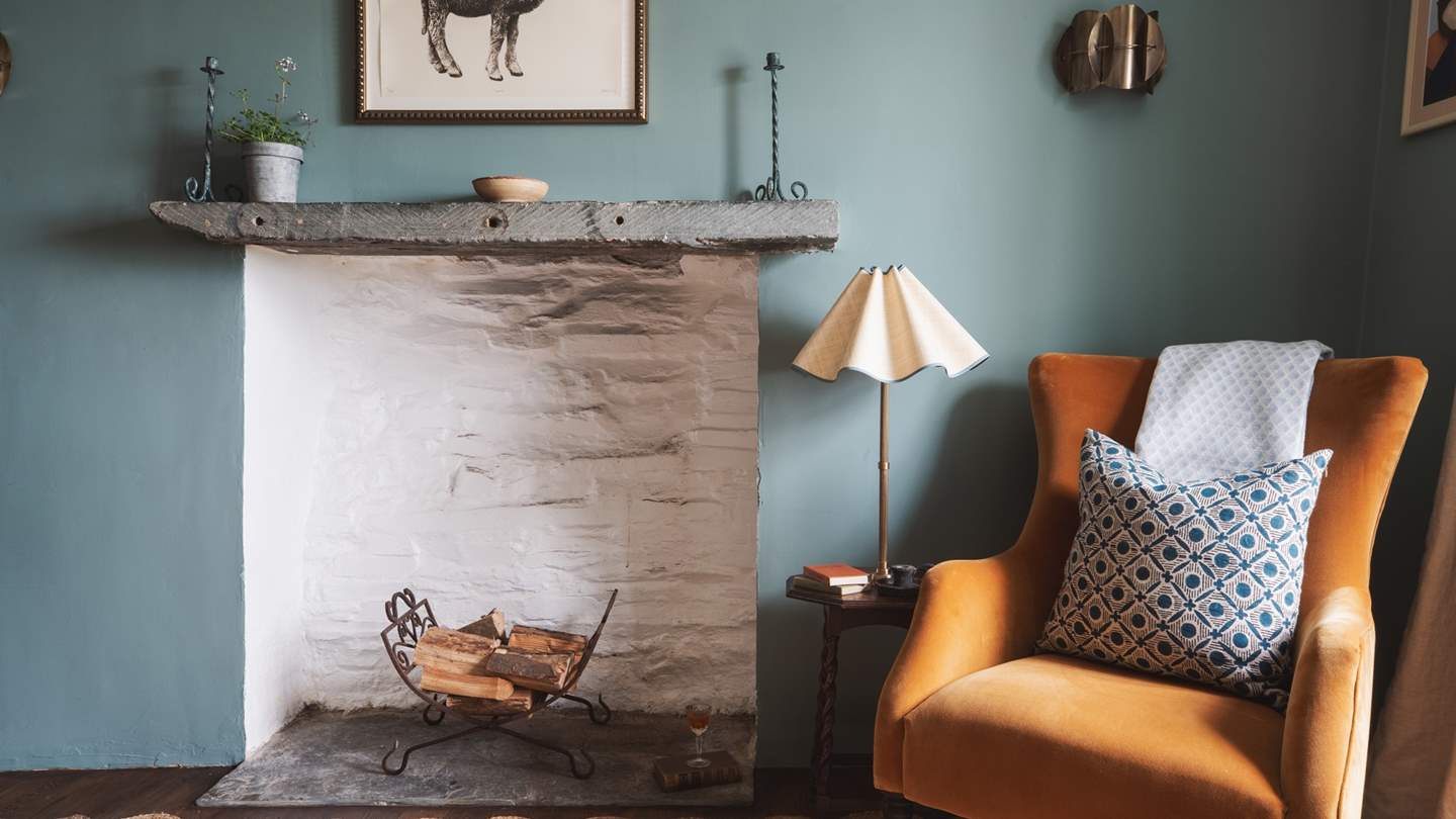 A delightful corner to curl up in with a good book