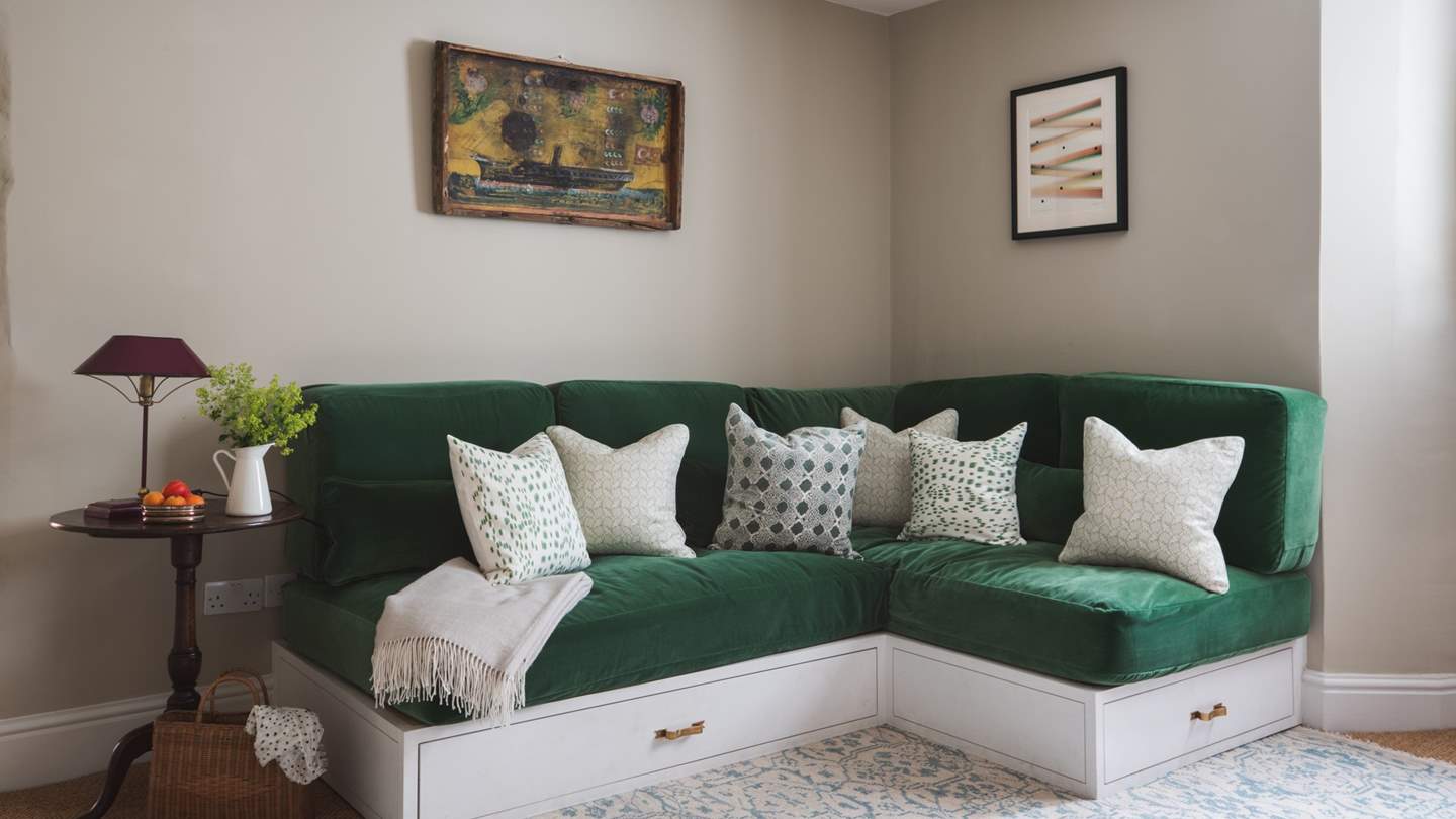 The TV and playroom is perfect for little ones wanting their own space