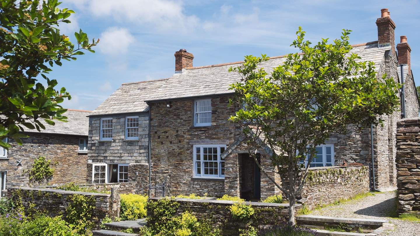This historic farm house is just a walk away from the sea