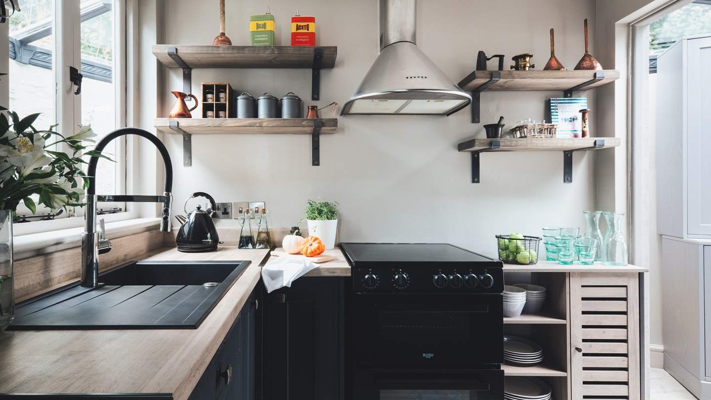 The fabulous kitchen has everything you need to rustle up meals for your loved ones...