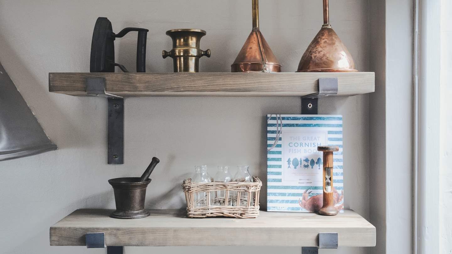 This perfectly formed kitchen is a dream to cook in!