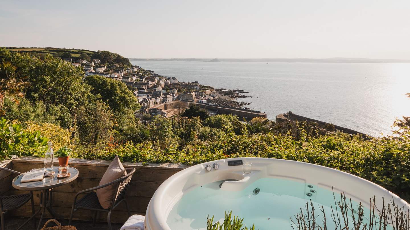 Welcome to First Light, our Cornish homestay with stunning sea views and a hot tub...