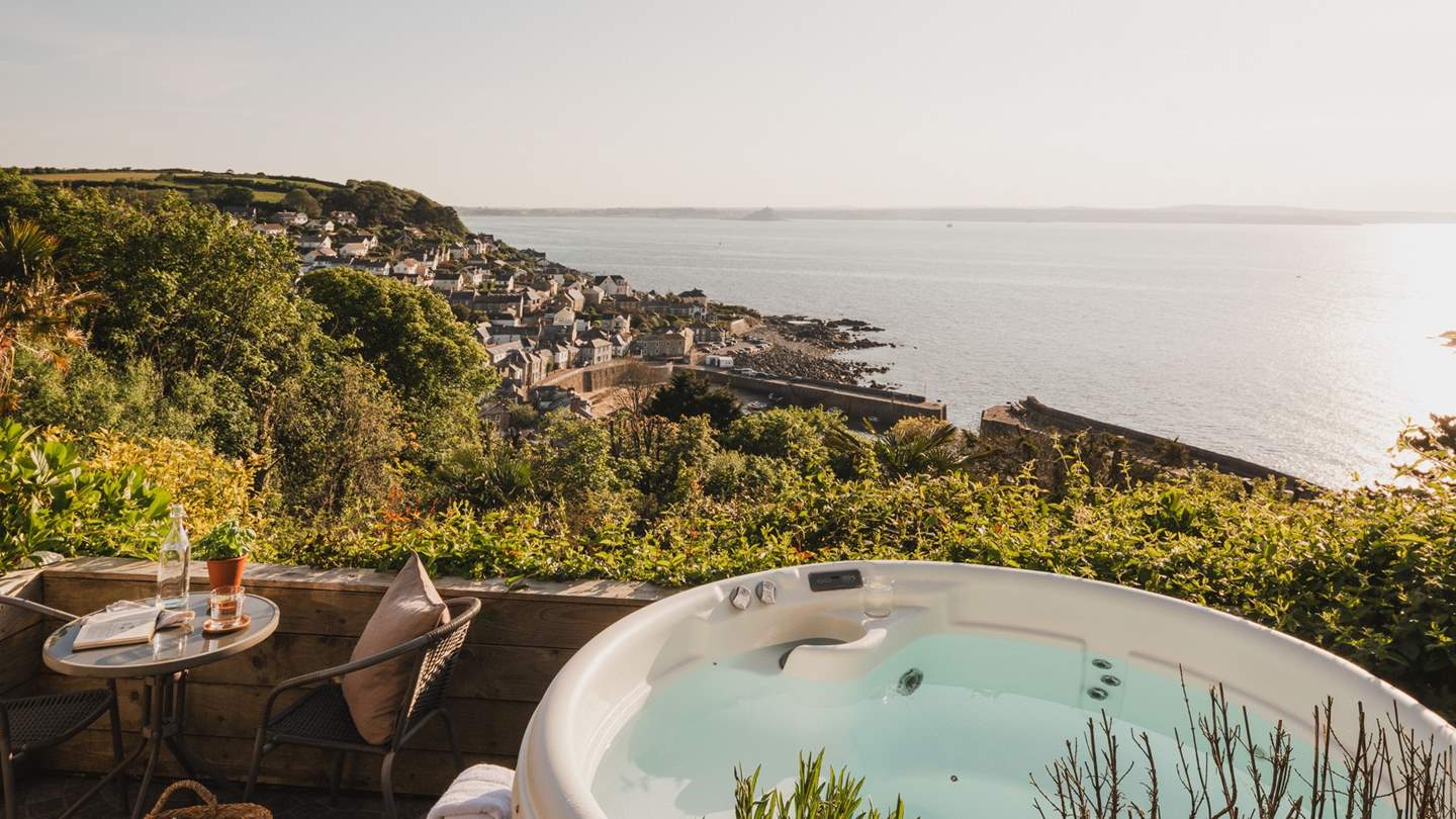 Welcome to First Light, our Cornish homestay with stunning sea views and a hot tub...