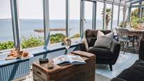 Curl up with a book or simply drift off, watching the boats slip by and the Lizard Peninsula in the distance...