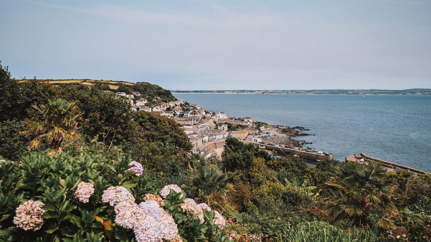 Relish gorgeous views over Mousehole and beyond...