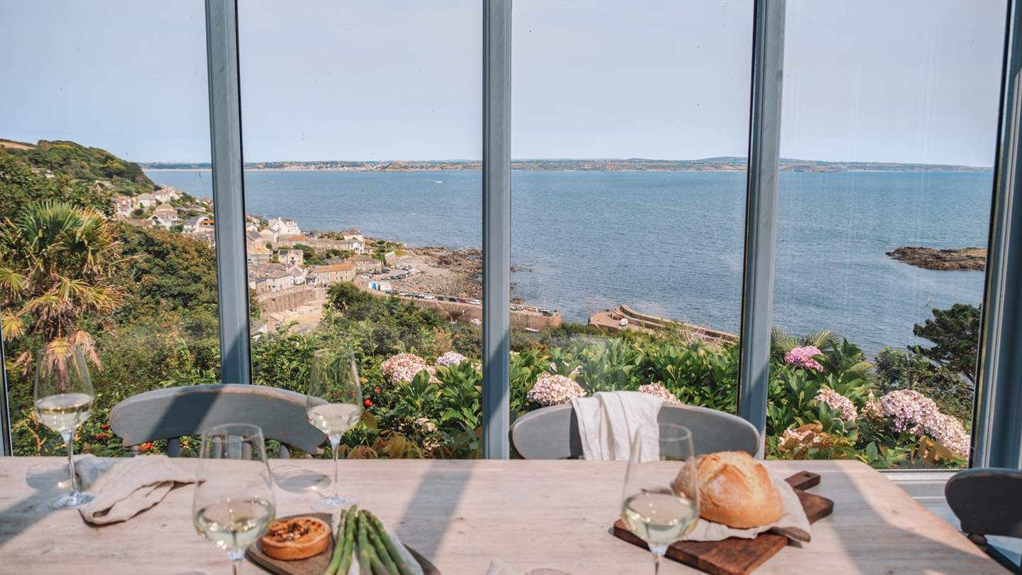 From First Light you can see right across the bay to St Michael's Mount...