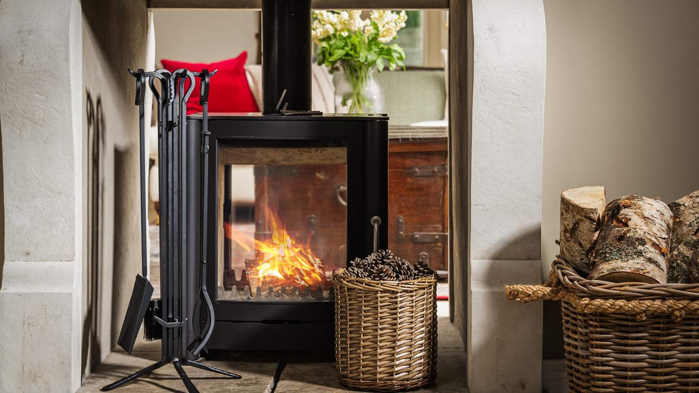 The perfect spot to cosy up during winter months...