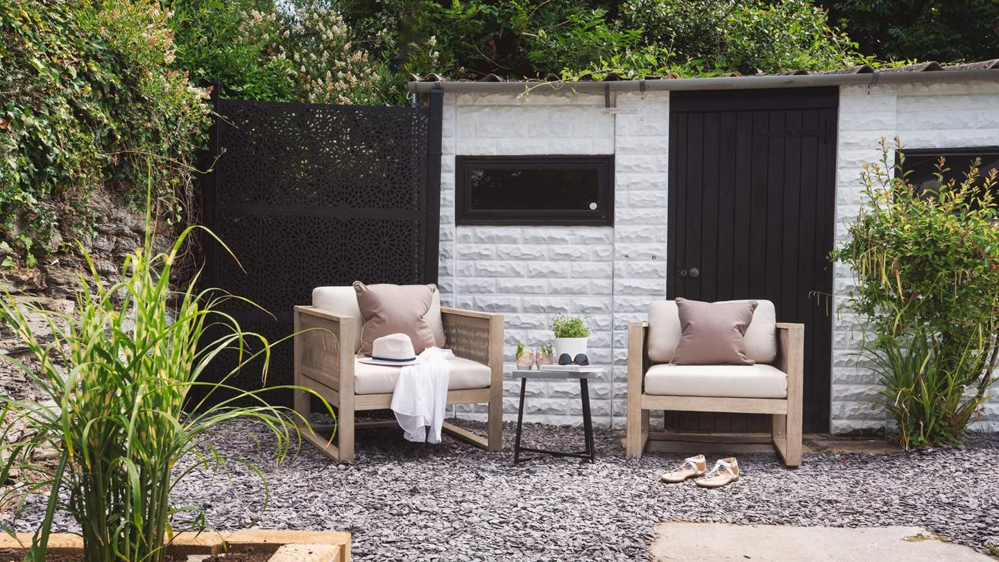 The perfect secluded, sunny spot for a quiet afternoon