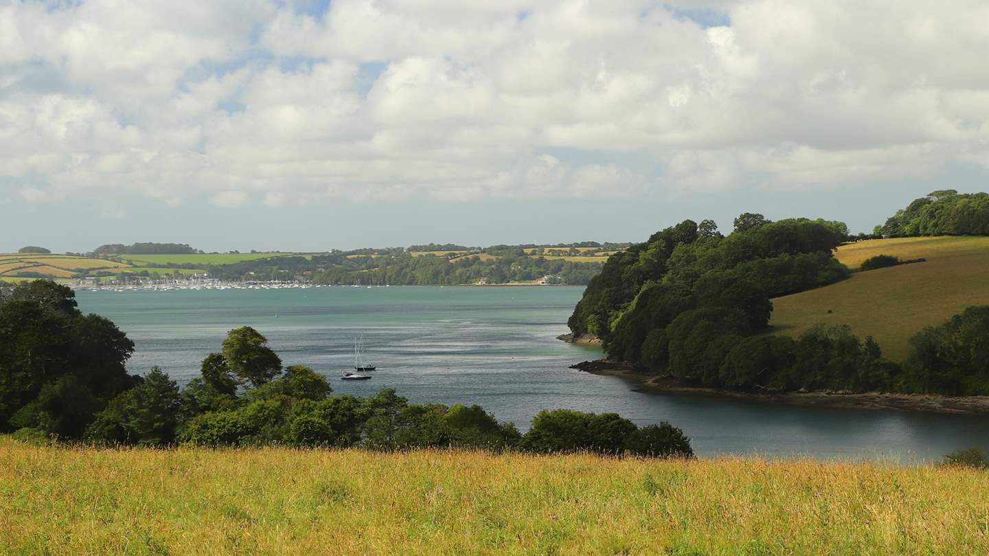 The gardens at Trelissick are simply beautiful with incredible views