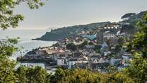 Fowey is a wonderful, bustling seaside town with lots of independent shops and restaurants to explore