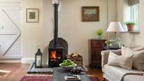 Nothing beats the cosy warmth of a wood burner