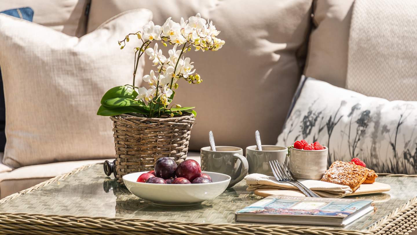 Make sure to pick up some local produce from a farm shop or market