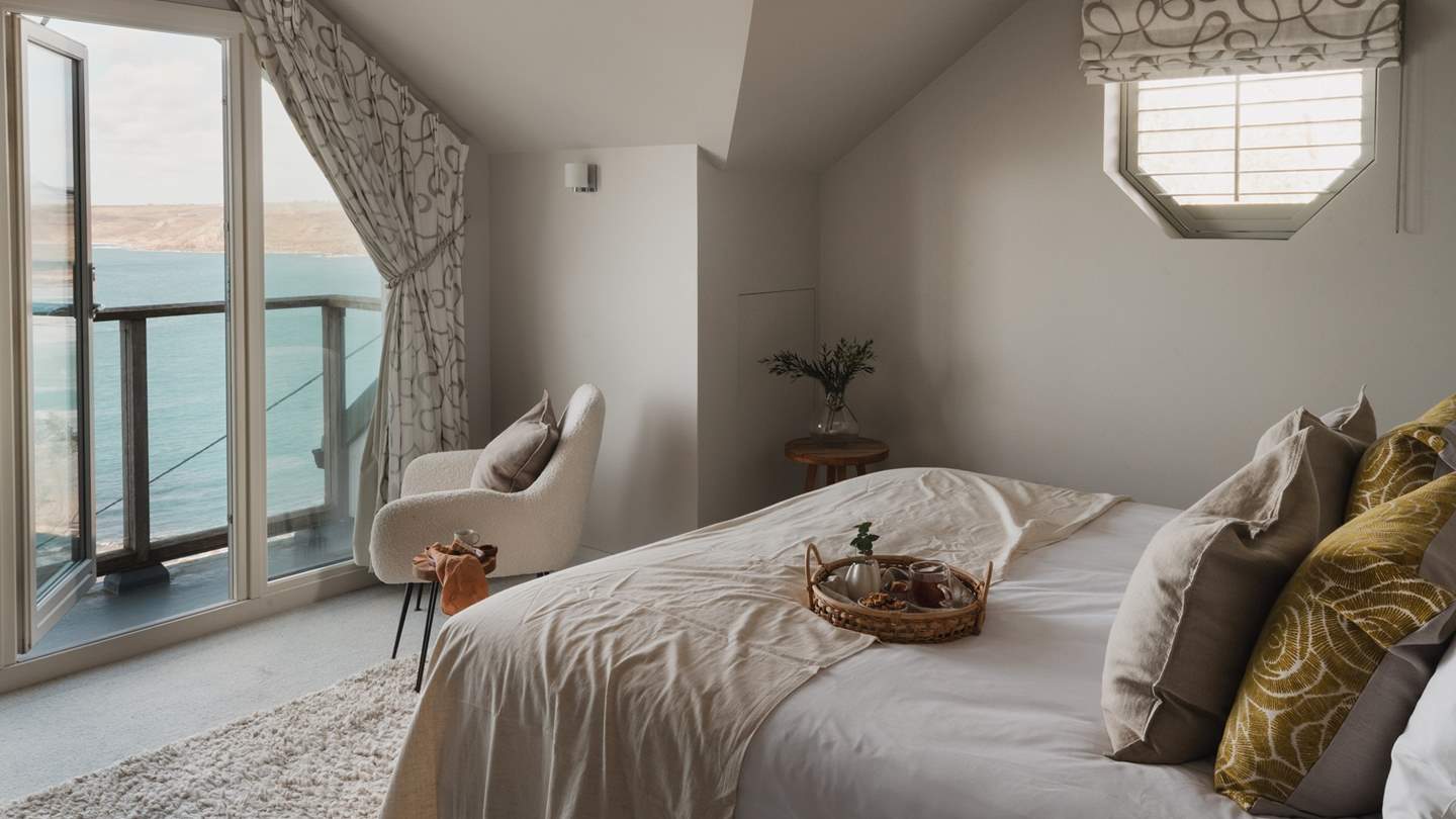 Four beautiful bedrooms to be discovered at Chy-an-Gargo... 