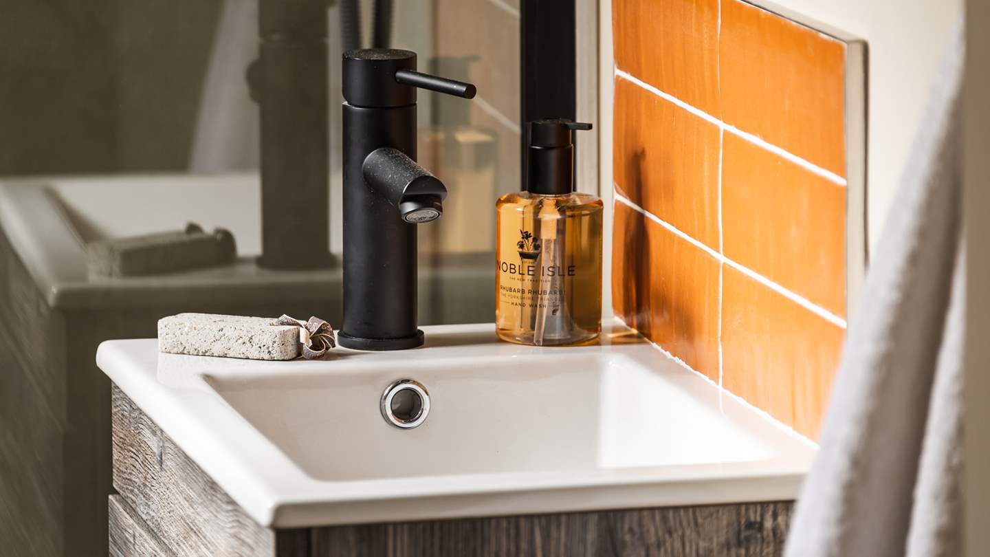 You'll find a selection of luxurious toiletries for those self-care rituals... 