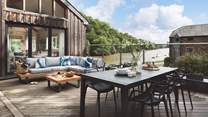 Creekside dreams await in the outdoor space at Watermark...