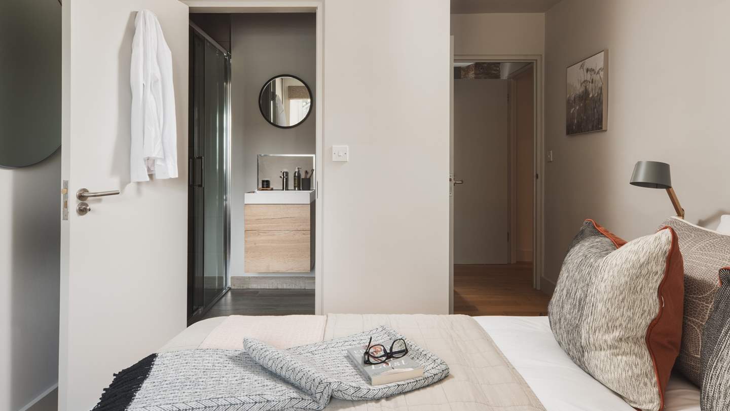 Within the master bedroom resides a blissful king size bed and a gorgeous en suite shower room...