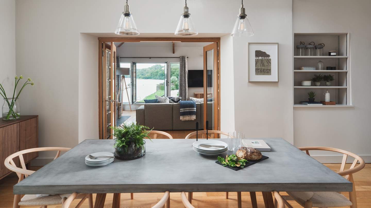 Creekside views feature in every corner of this heavenly homestay...