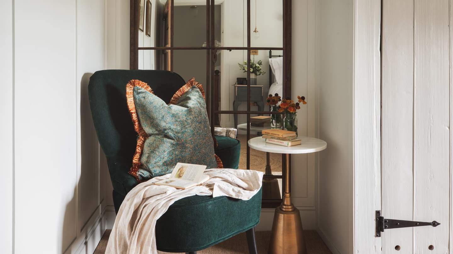 A tucked-away nook for a moment's peace and quiet - perfect