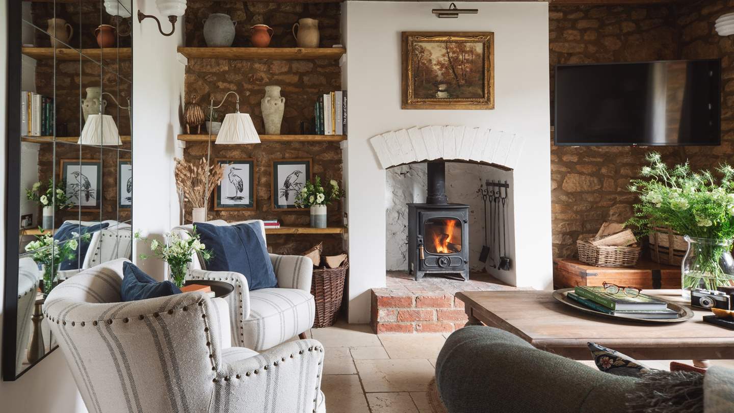 Nothing adds a spot of cosiness better than a fire!