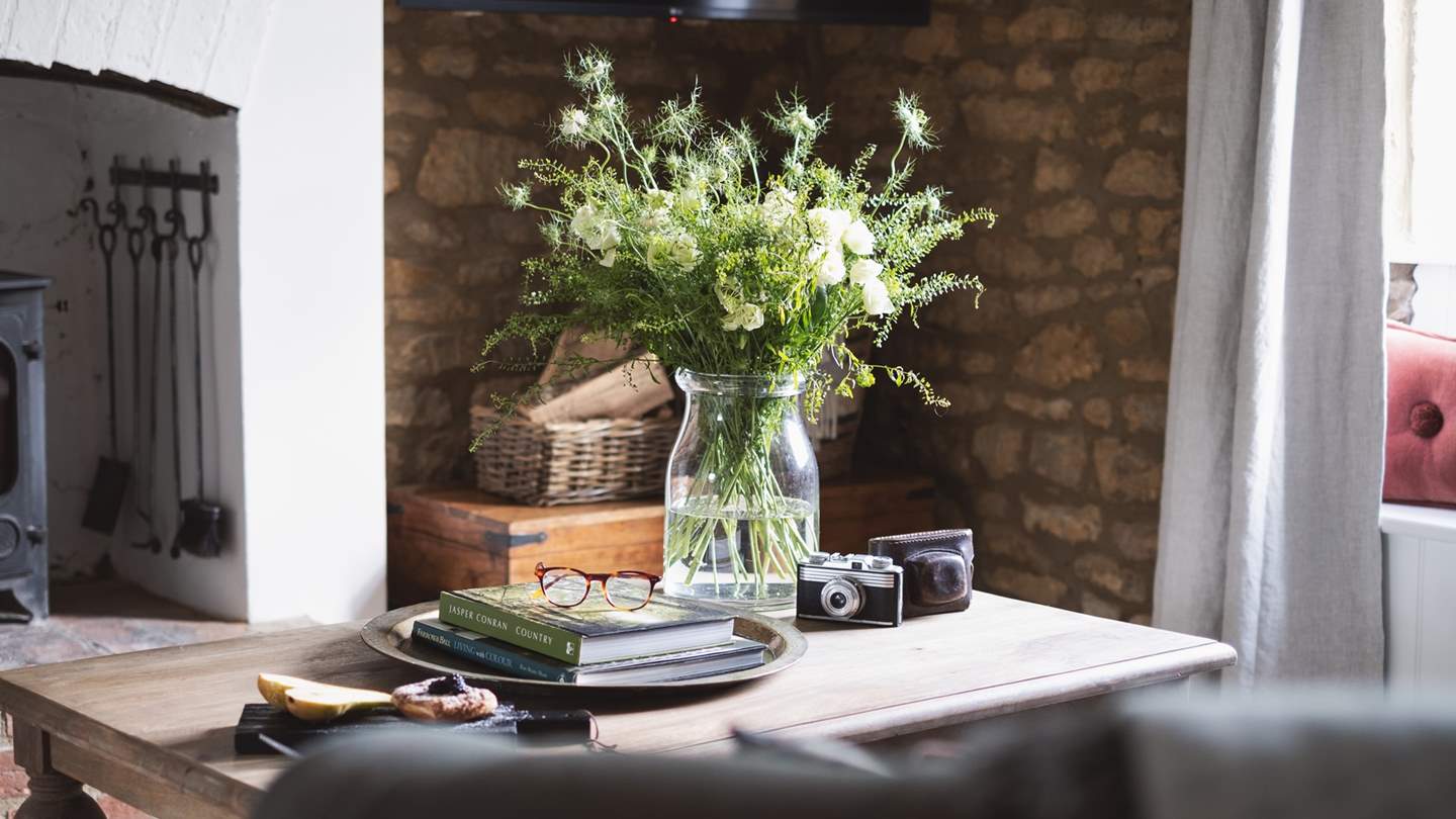 We love the vintage touches in this pretty dog friendly retreat