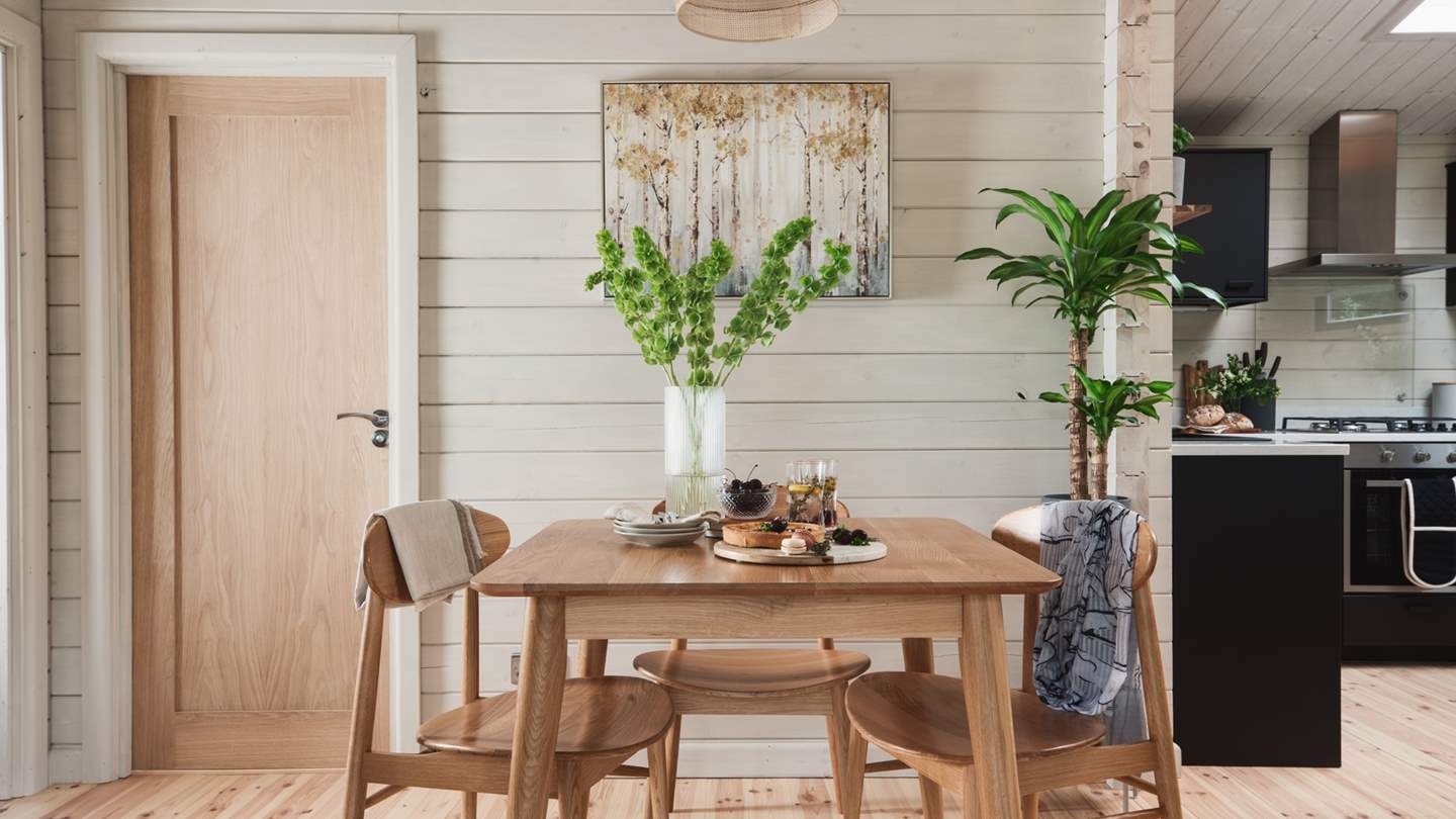 The perfect spot for lazy breakfasts or decadent dinner parties