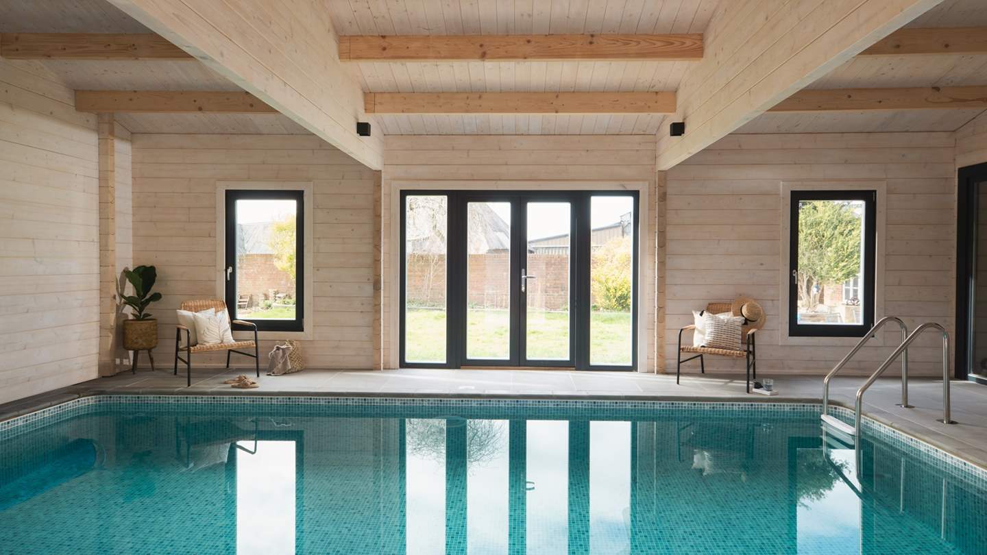 Serene poolside moments await at Orchard Lodge...